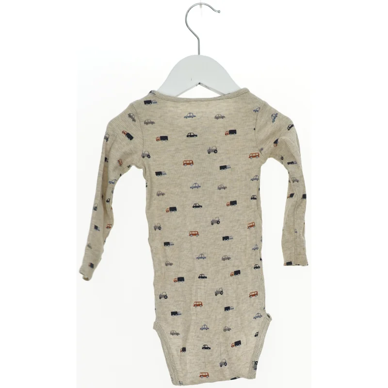 Langærmet bodystocking med biltrykning fra Name It (str. 80)