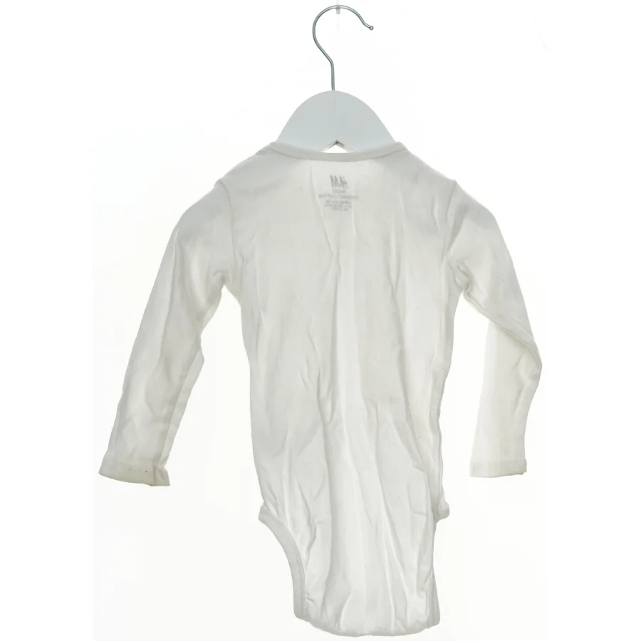 Hvid bodystocking med lange ærmer fra H&M (str. 80)