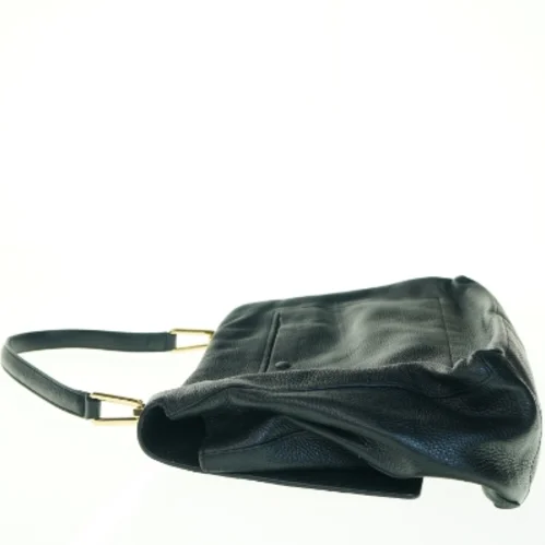 Liya Sort skuldertaske i læder fra Coccinelle (str. 35 x 32 cm)