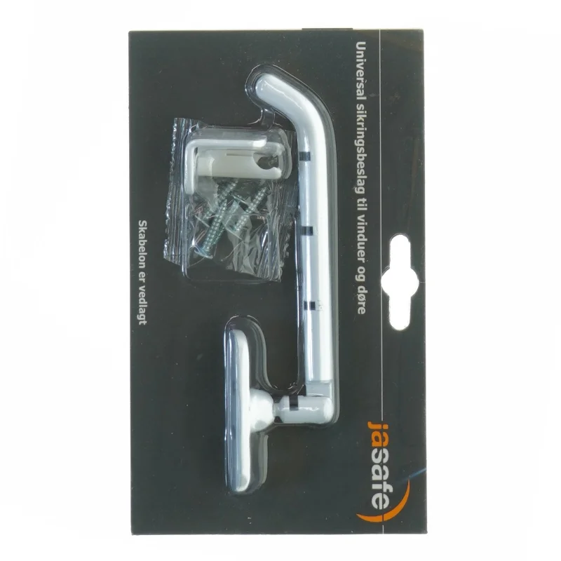 Universalt sikringsbeslag til vinduer og døre