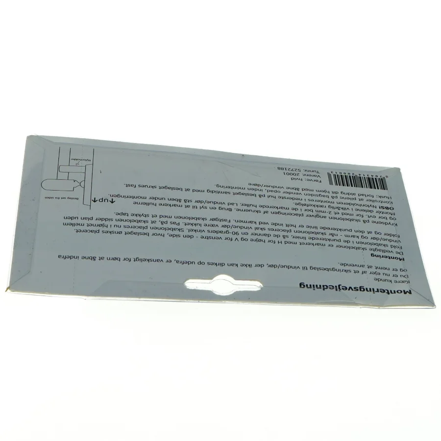 Universalt sikringsbeslag til vinduer og døre