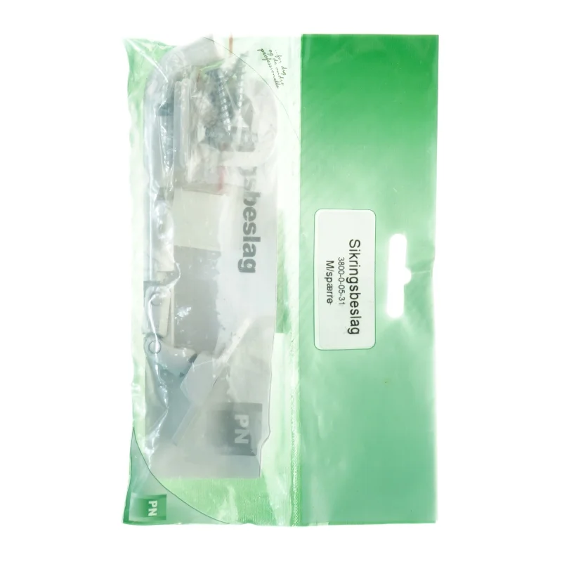 Sikringsbeslag med spærre