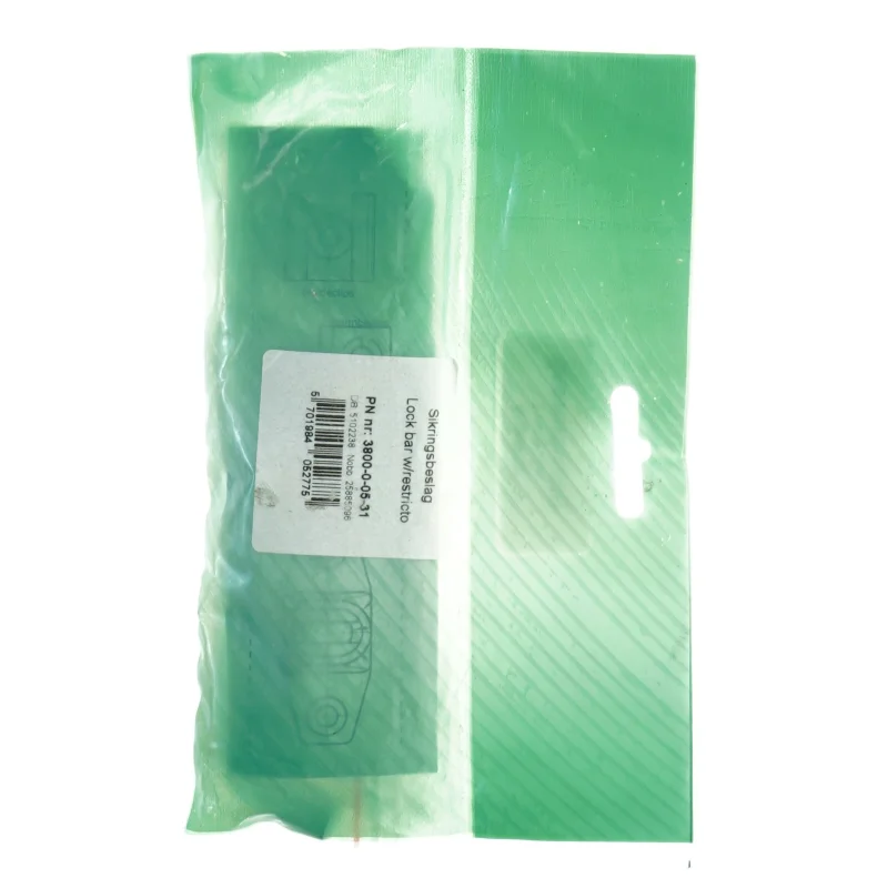 Sikringsbeslag med spærre