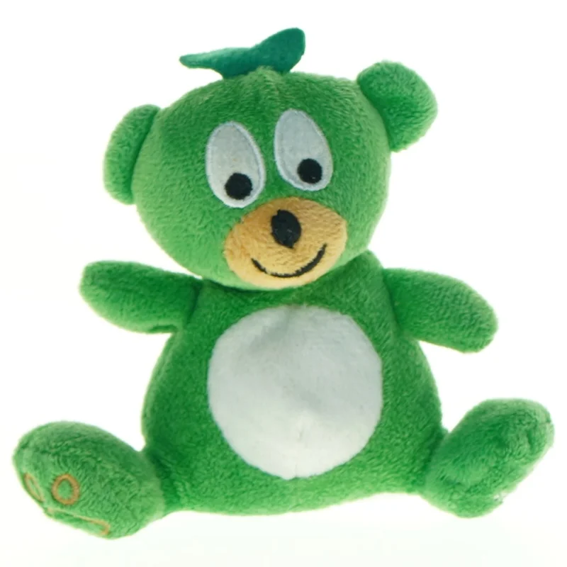 Grøn bamse (str. 11 x 13 cm)