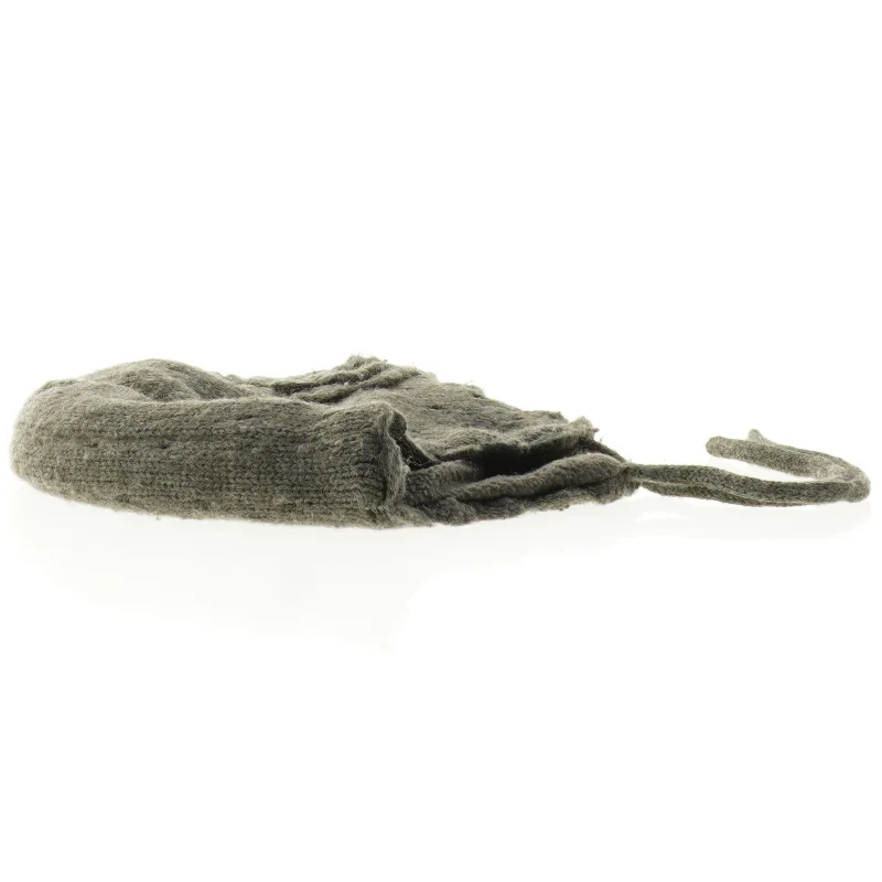 H&M grå vinterhue med rosedekoration fra H&M (str. 74 til 80)