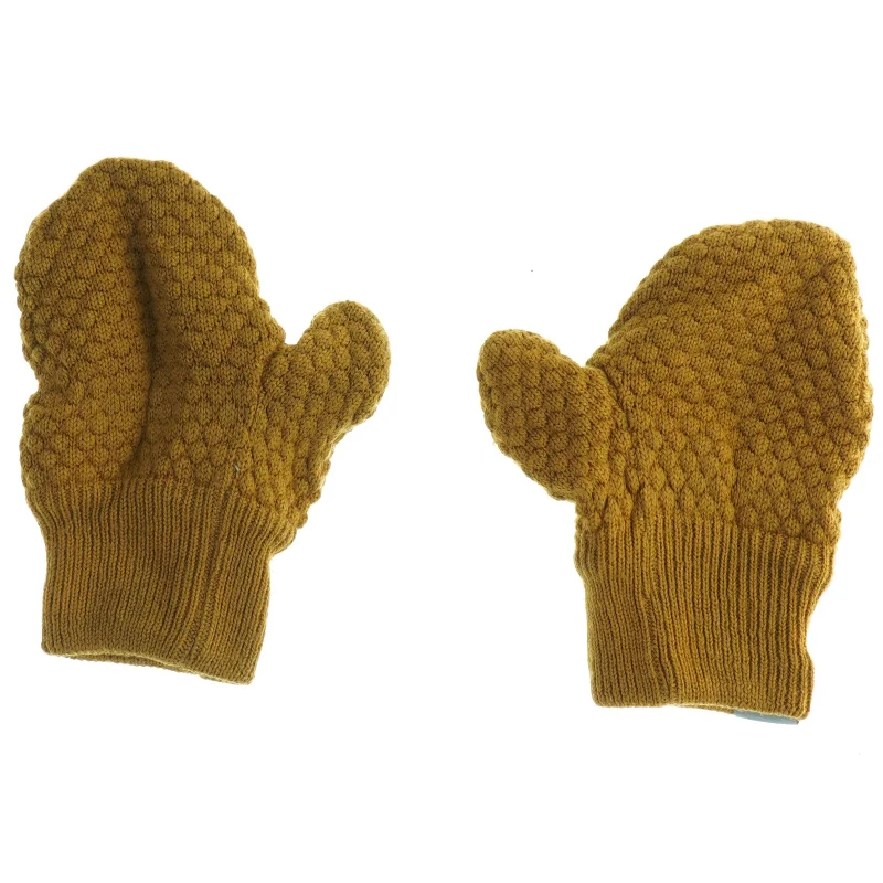 Strikkede vanter fra mp (str. 15 x 9 cm)