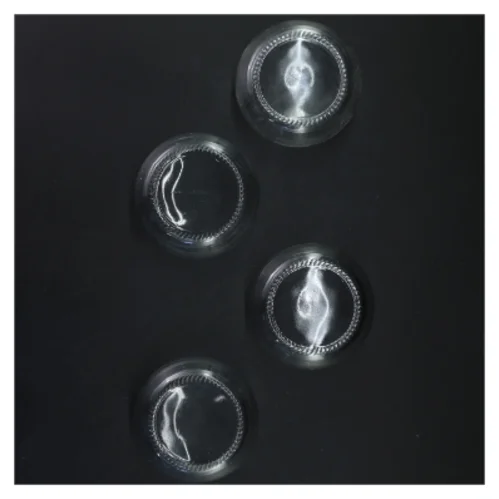 Små glas skåle (str. Ø 8,5x5 cm)