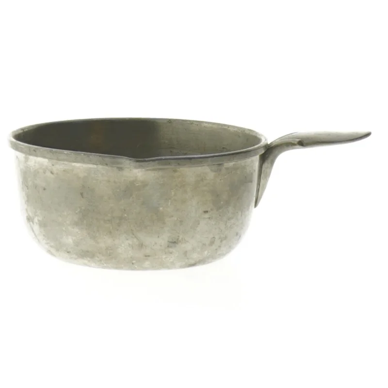 Lille tin skål med tud fra Just (str. Ø 9 cm)