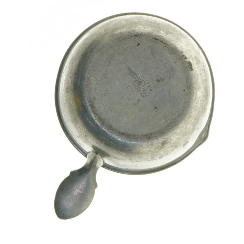 Lille tin skål med tud fra Just (str. Ø 9 cm)