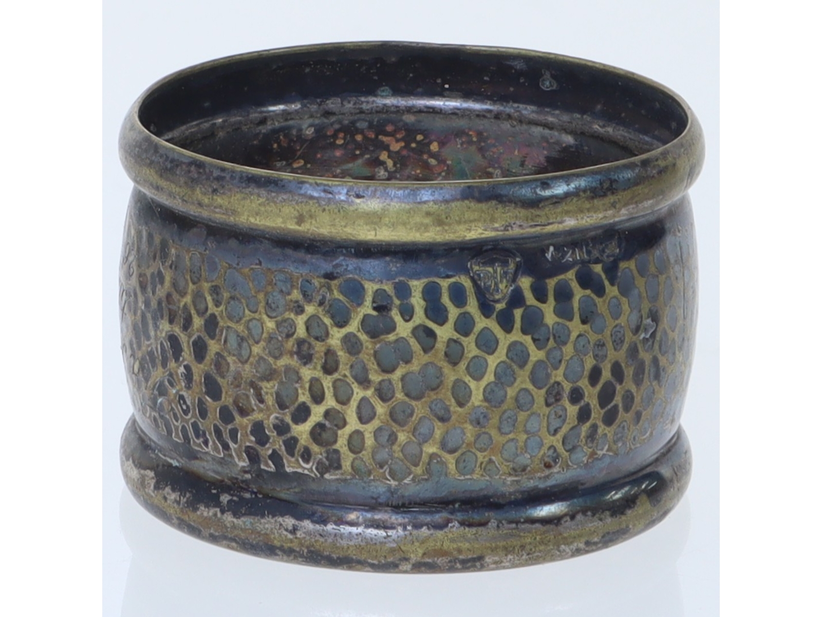 Sølv servietring (str. Ø 4,5 cm)