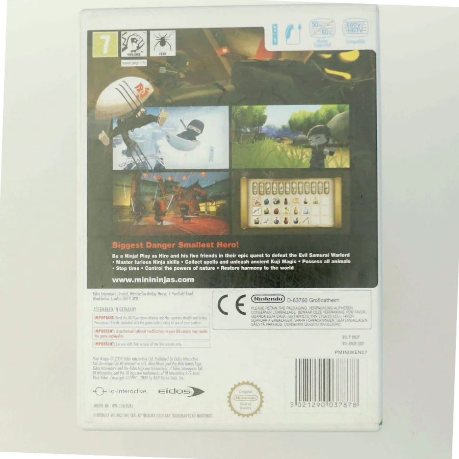 Mini Ninjas Nintendo Wii spil fra Nintendo