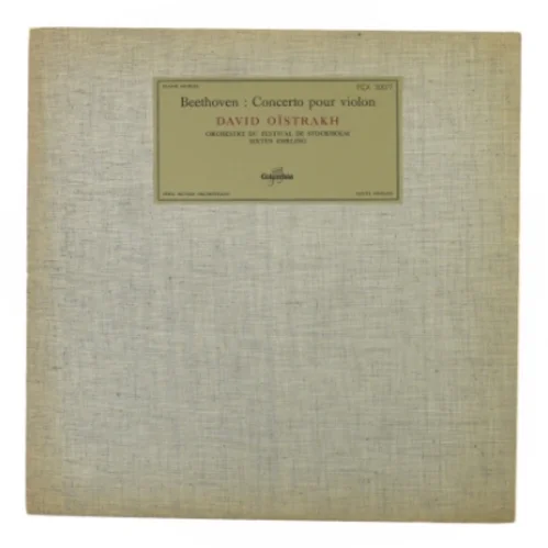 Beethoven concerto pour violin, David Oistrakh fra Columbia (str. 30 cm)