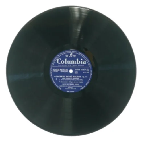 Beethoven concerto pour violin, David Oistrakh fra Columbia (str. 30 cm)