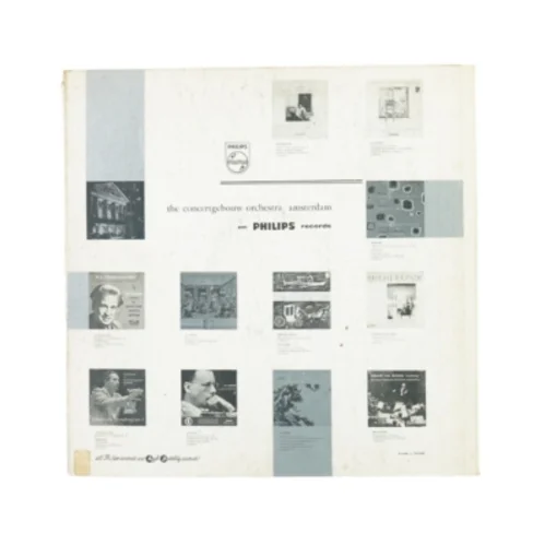 Schubert, Symphony no 6 + symphony no 8 fra Philips (str. 30 cm)