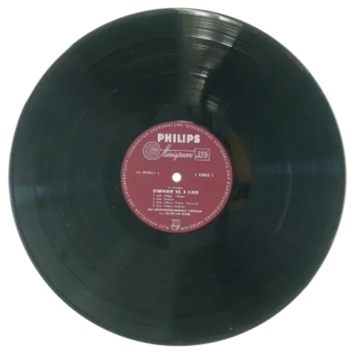 Schubert, Symphony no 6 + symphony no 8 fra Philips (str. 30 cm)