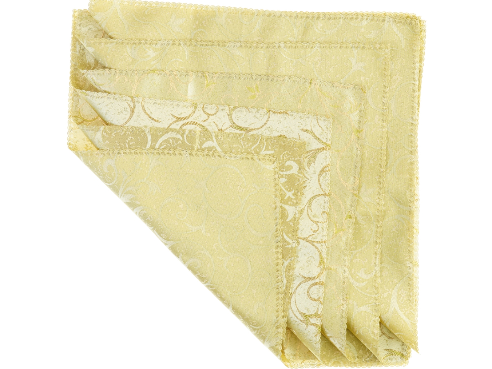Broderet servietter (str. 47 x 47 cm)