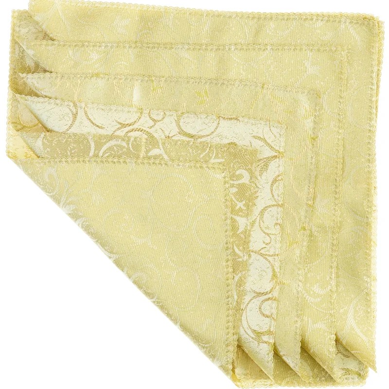 Broderet servietter (str. 47 x 47 cm)