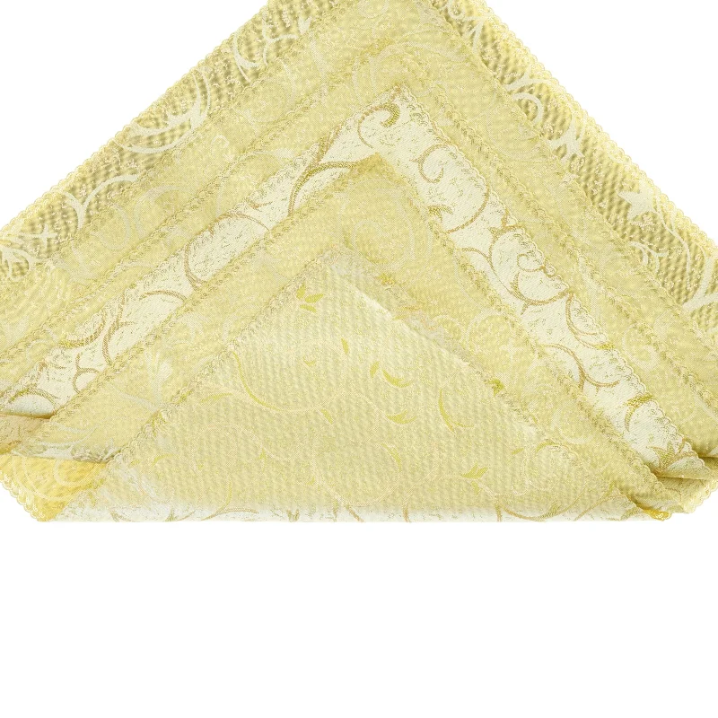 Broderet servietter (str. 47 x 47 cm)