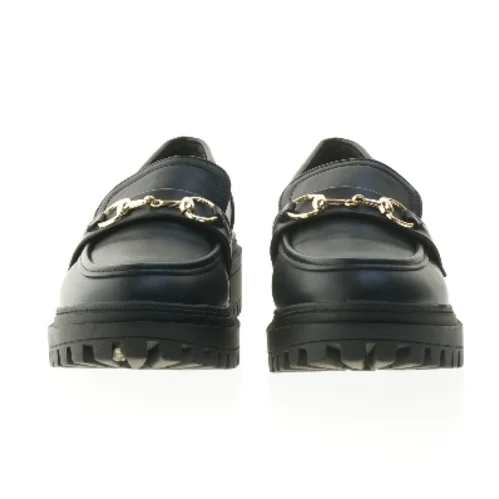 Dame loafers med gulddetaljer fra Body Flirt (str. 39 )