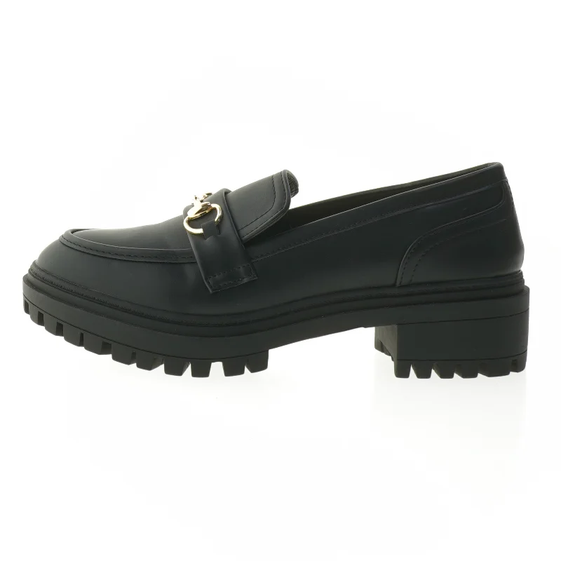 Dame loafers med gulddetaljer fra Body Flirt (str. 39 )