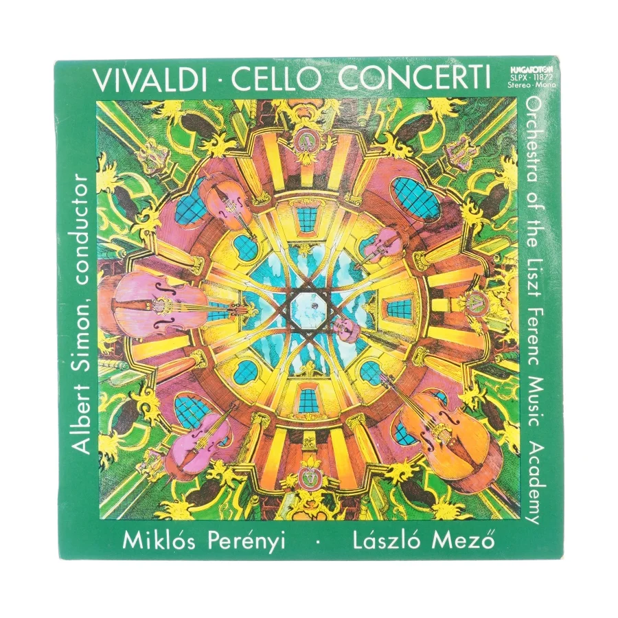 Vivaldi, Cello concerti fra Hungaraton (str. 30 cm)