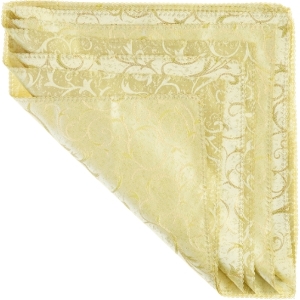 Broderede servietter (str. Cirka 47 x 47 cm)