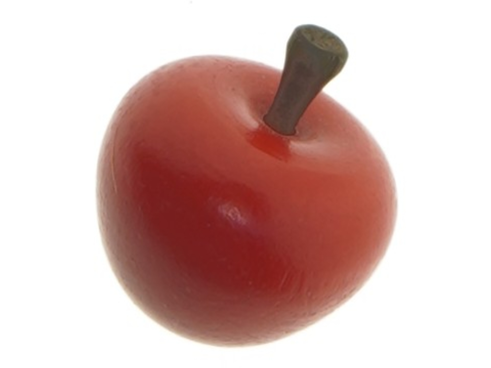 Træ æble dekoration (str. 5 cm)