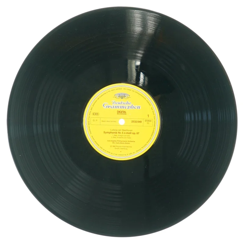Beethoven, Symphony no 5 fra Digital Recording (str. 30 cm)