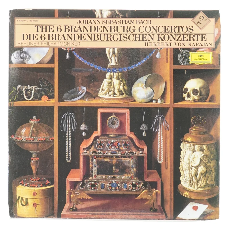 The 6 Brandenburg concertos fra Detsche Grammophon (str. 30 cm)