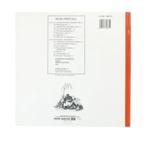 Barbara Hendricks negrospirituals (str. 30 cm)