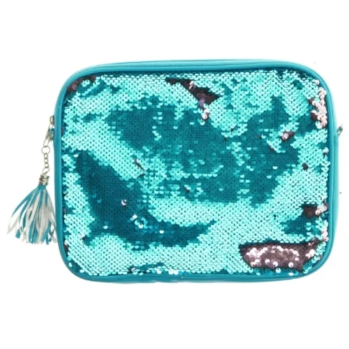 Computer sleeve med pailletter (str. 29x23 cm)