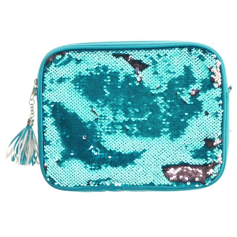 Computer sleeve med pailletter (str. 29x23 cm)