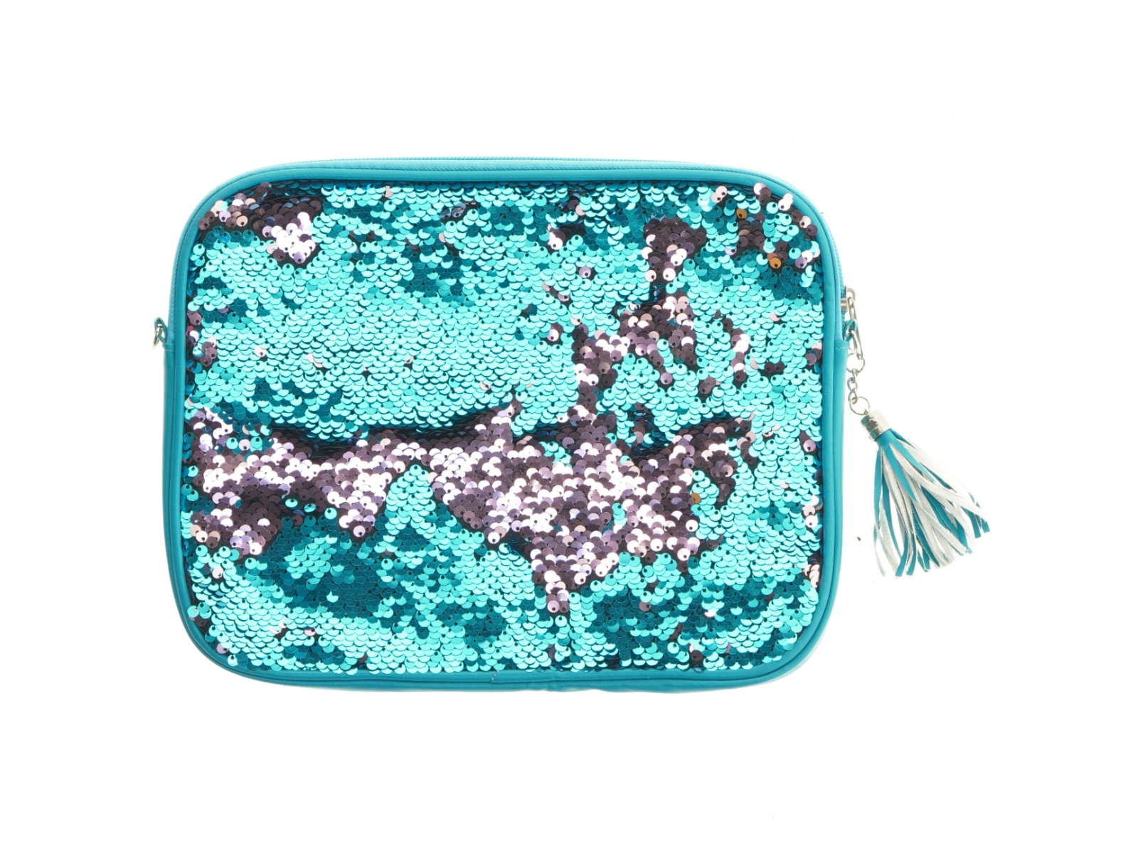 Computer sleeve med pailletter (str. 29x23 cm)