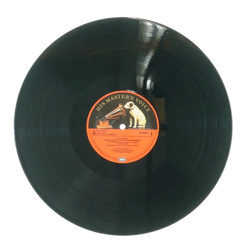 Elvira Madigan klaverkoncert nr 21 fra Emi (str. 30 cm)