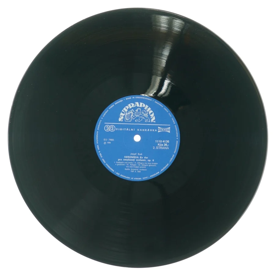 Antonín Dvořák, Suk chamber orchestra fra Suprahon (str. 30 cm)