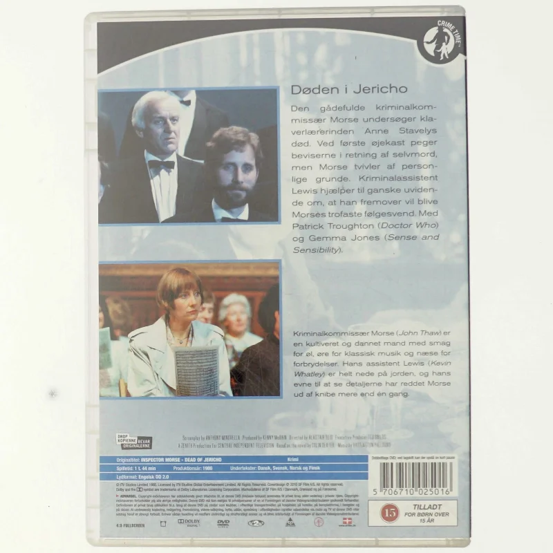 Inspector Morse: Døden I Jericho (DVD)