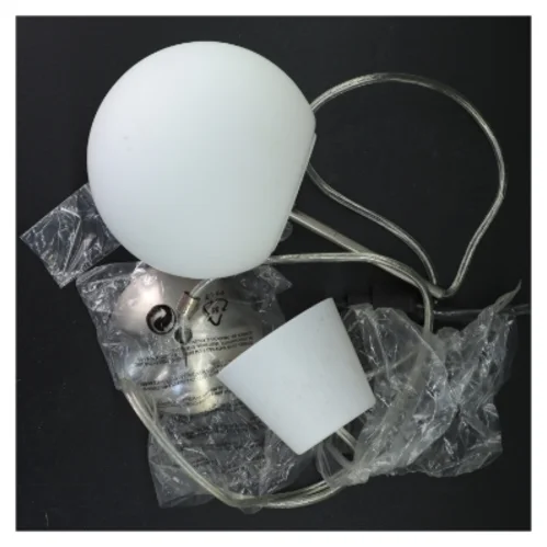 Lampe med rund skærm fra Nordlux (str. 13. x 12 cm)