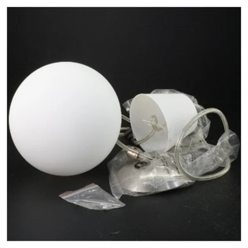 Lampe med rund skærm fra Nordlux (str. 13. x 12 cm)