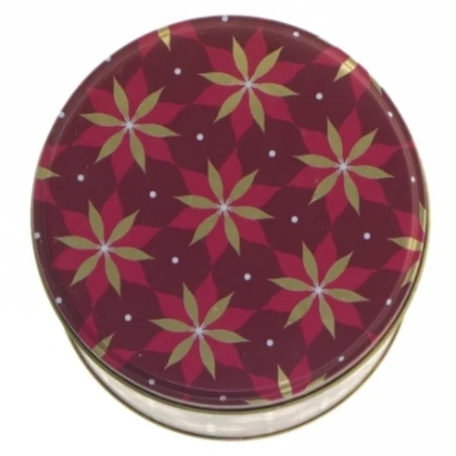 Kagedåse med stjernemønster fra Tiger (str. 11 x 10 cm)