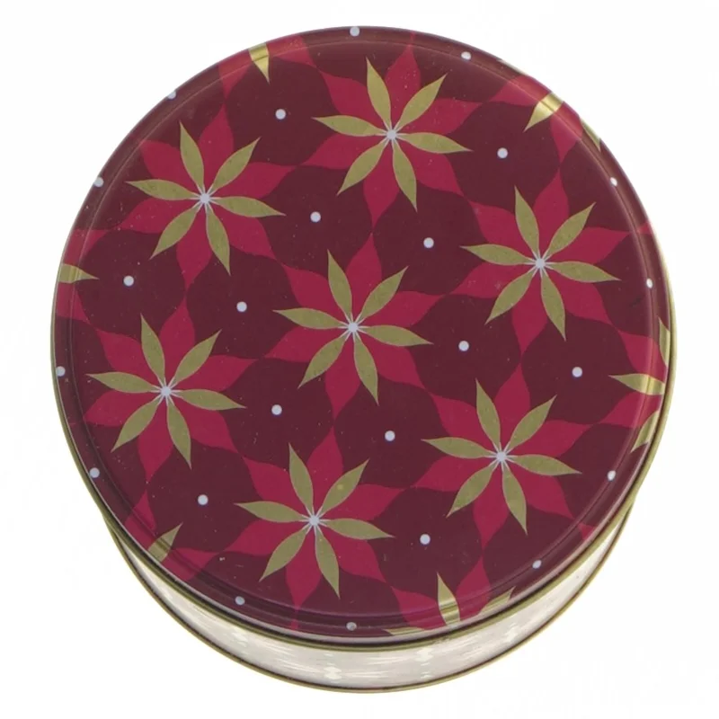 Kagedåse med stjernemønster fra Tiger (str. 11 x 10 cm)