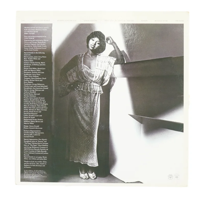 Deniece Williams fra Columbia (str. 30 cm)