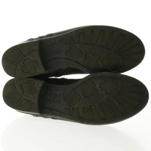 Sorte Gabor læderstøvler (str. 38)