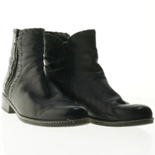 Sorte Gabor læderstøvler (str. 38)