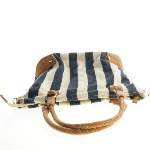 Stribet skuldertaske (str. 38 x 28 cm)