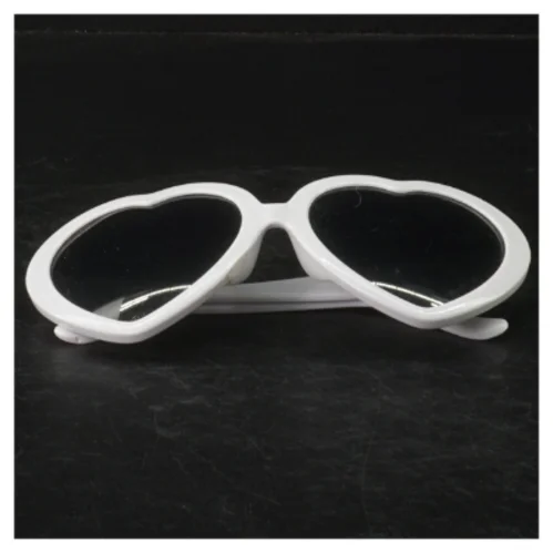Hjerteformede solbriller (str. 13,5 cm)