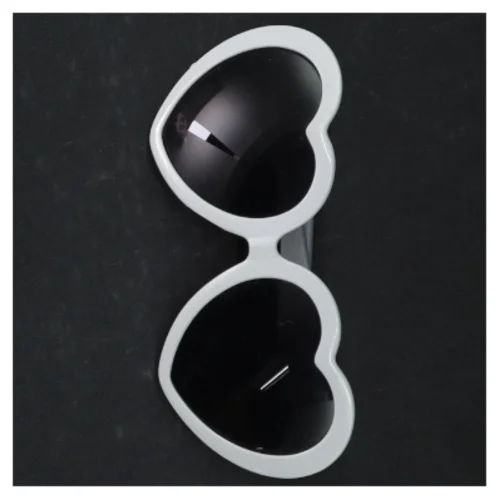 Hjerteformede solbriller (str. 13,5 cm)