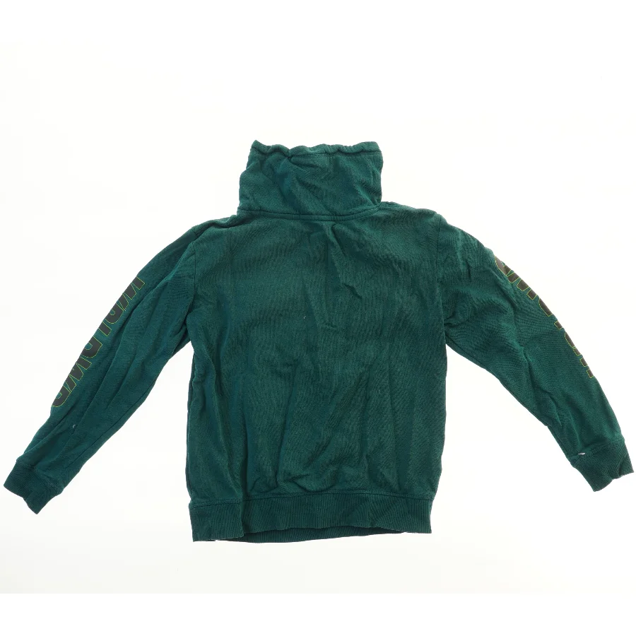 Hættetrøje med grafisk design fra H&M (str. 152)