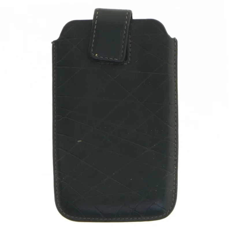 Sort læder etui fra Belkin (str. 11,5 cm x 7 cm)