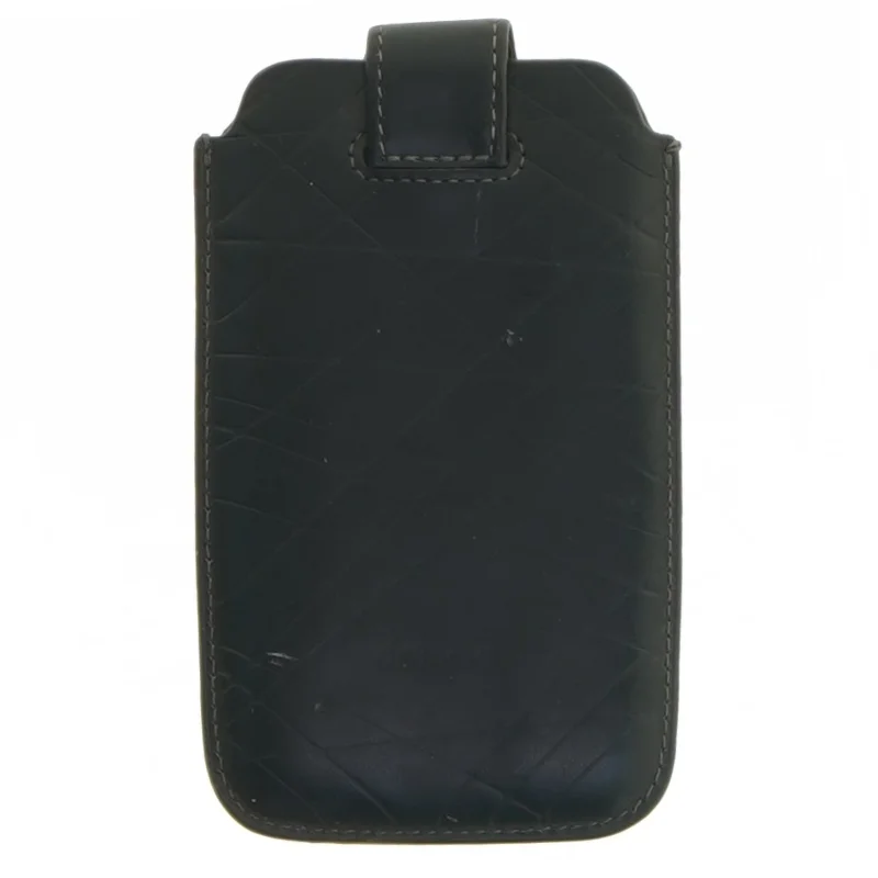 Sort læder etui fra Belkin (str. 11,5 cm x 7 cm)