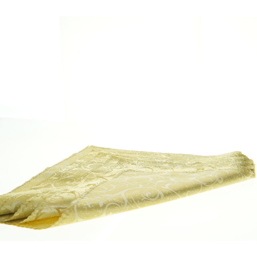 Servietter med broderede detaljer (str. Cirka 47 x 47 cm)